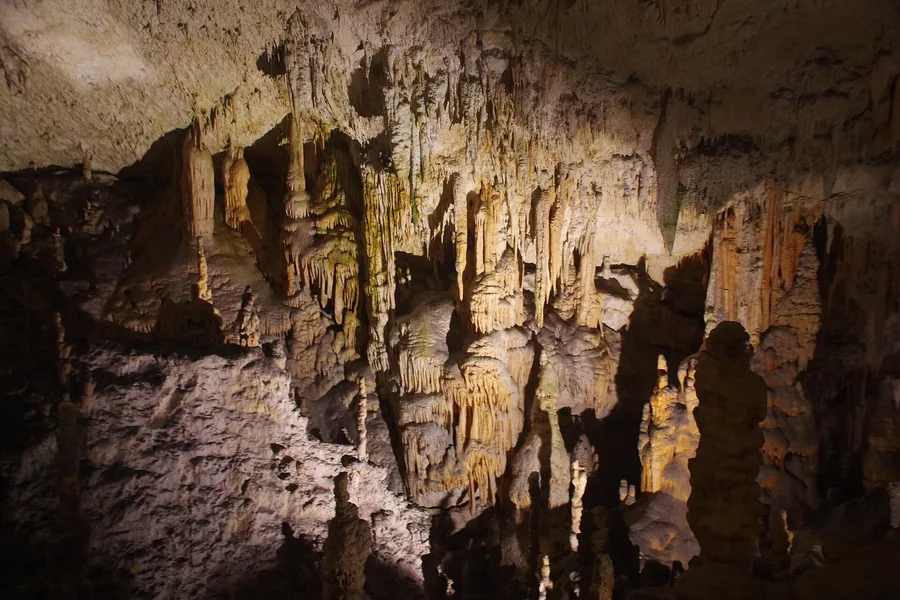 Postojna Cave stalactite chamber