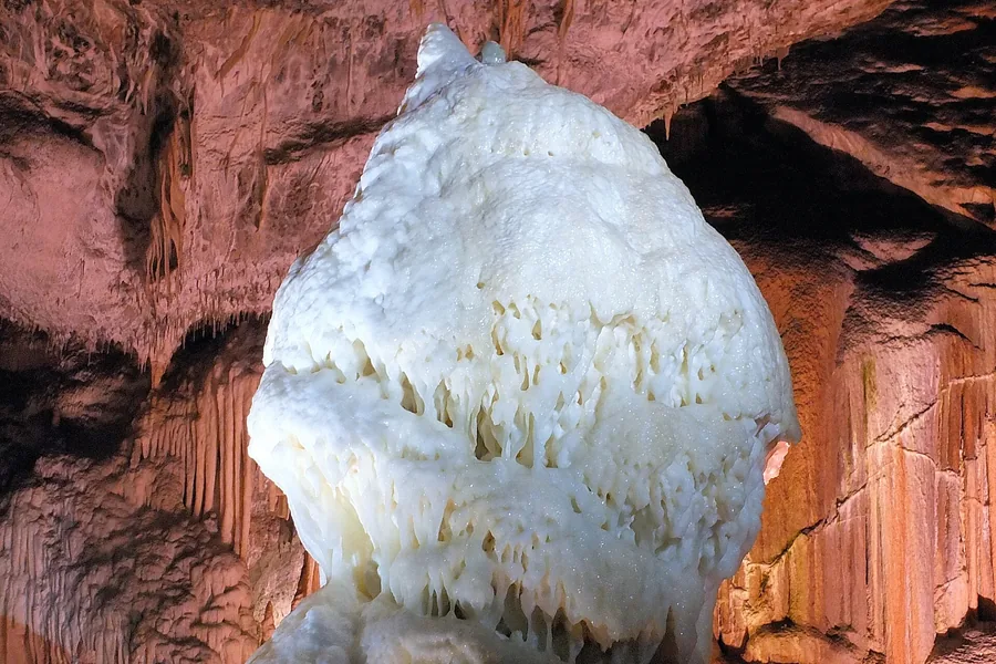 Postojna Cave stalactite chamber
