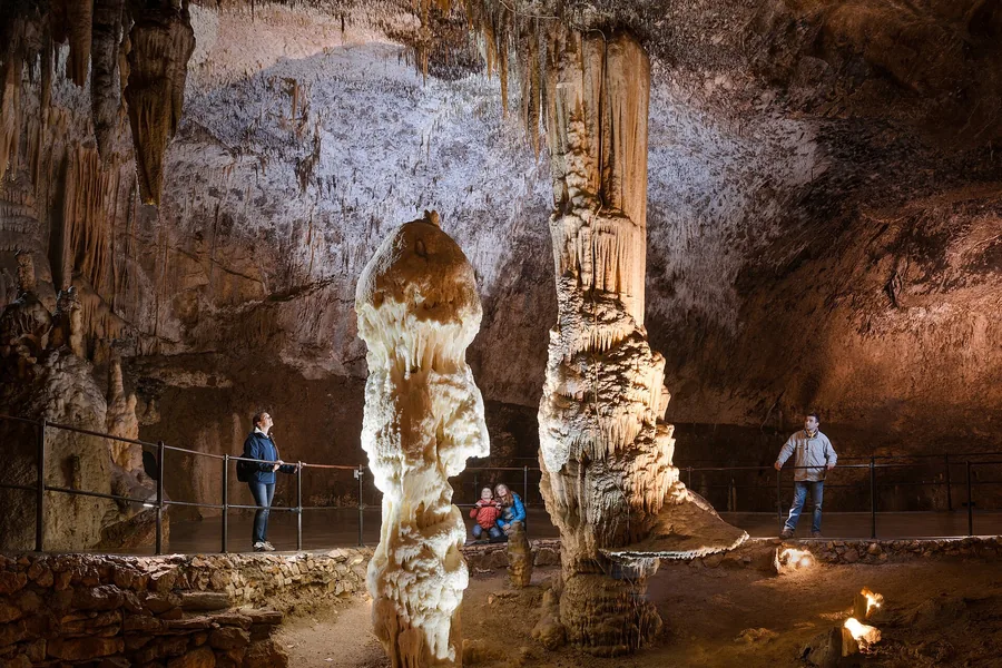 Postojna Cave stalactite chamber